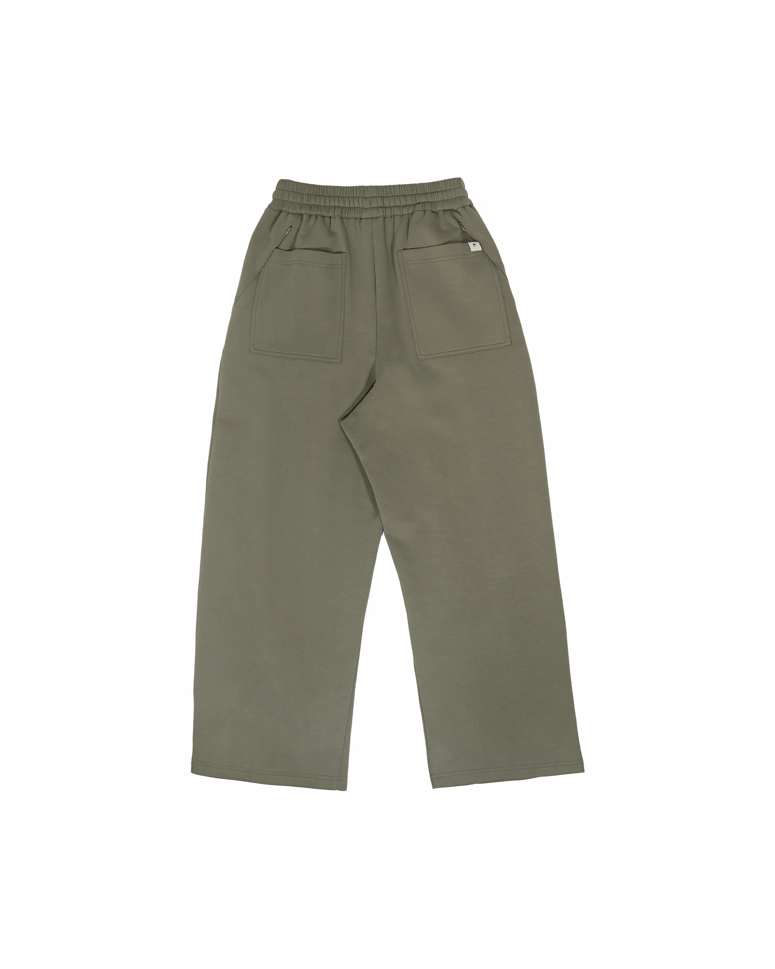 Pleated Sweatpants - Artichoke