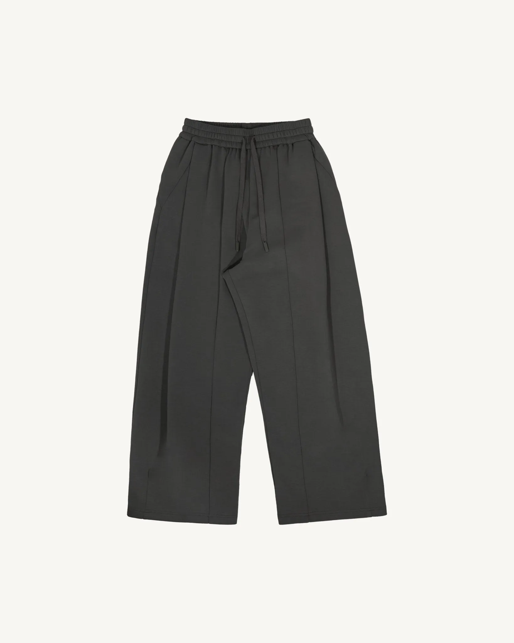 Pleated Sweatpants - Graphite