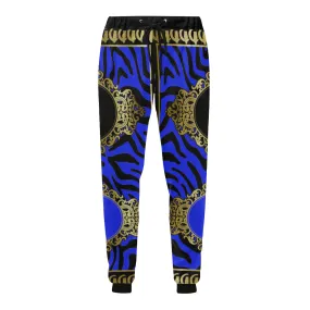 PRIVILEGE BLUE Men's All Over Print Sweatpants