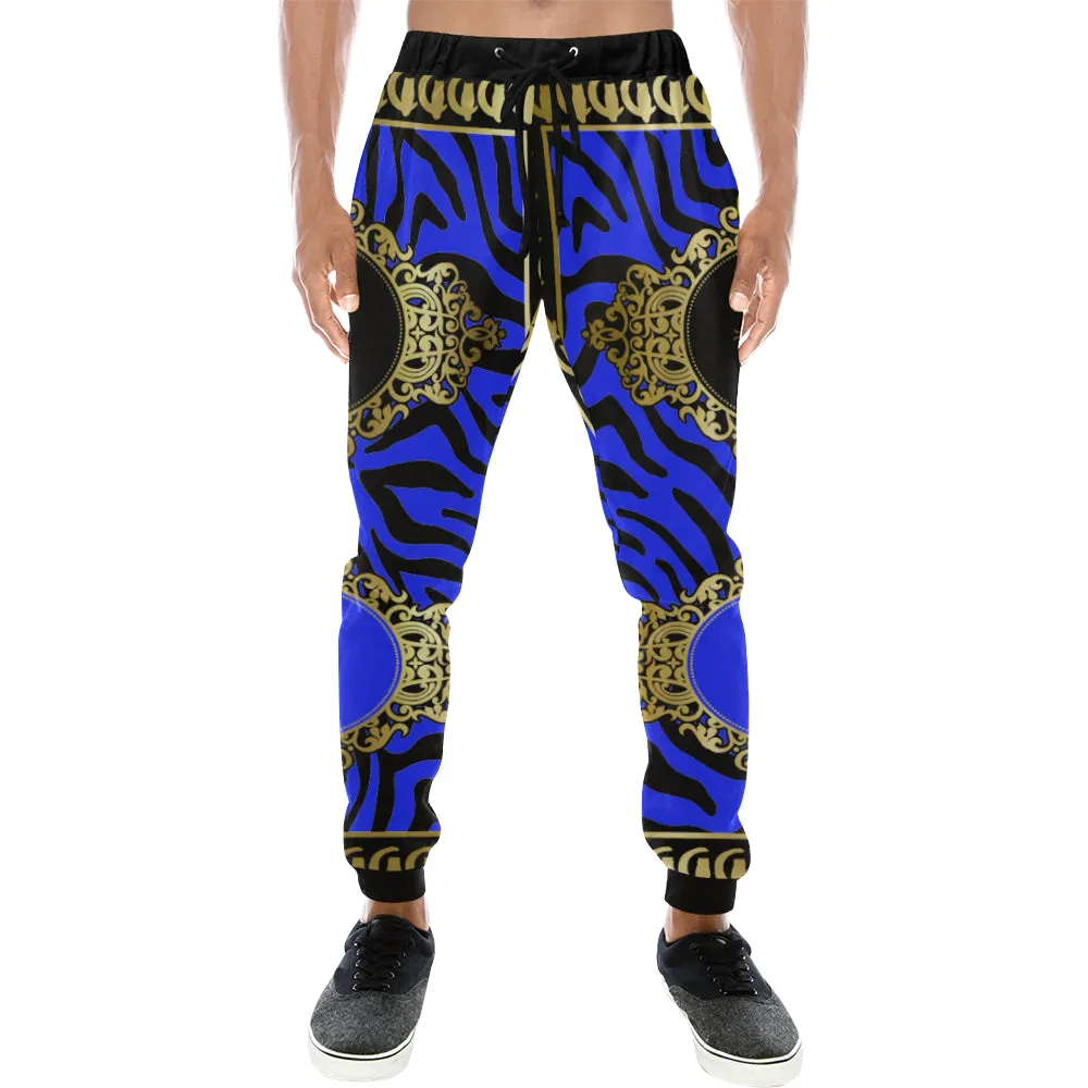 PRIVILEGE BLUE Men's All Over Print Sweatpants