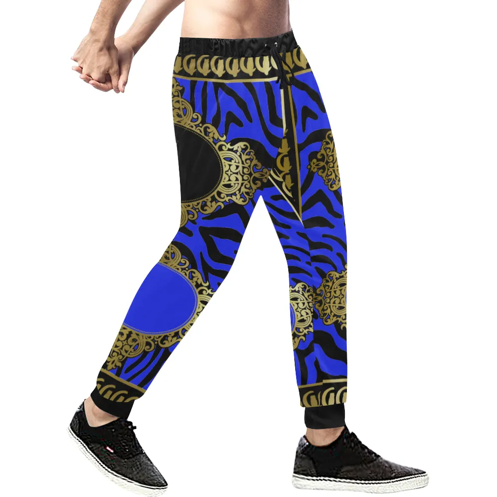 PRIVILEGE BLUE Men's All Over Print Sweatpants