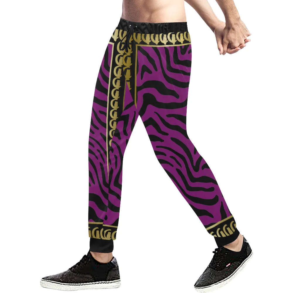 PRIVILEGE Z GRAPE Men's All Over Print Sweatpants