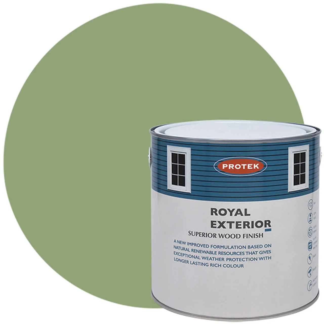 Protek Royal Exterior Finish - Evergreen