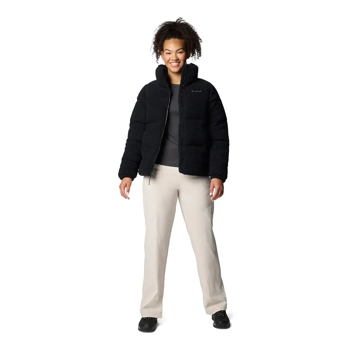 Puffect™ Sherpa Jacket - Black