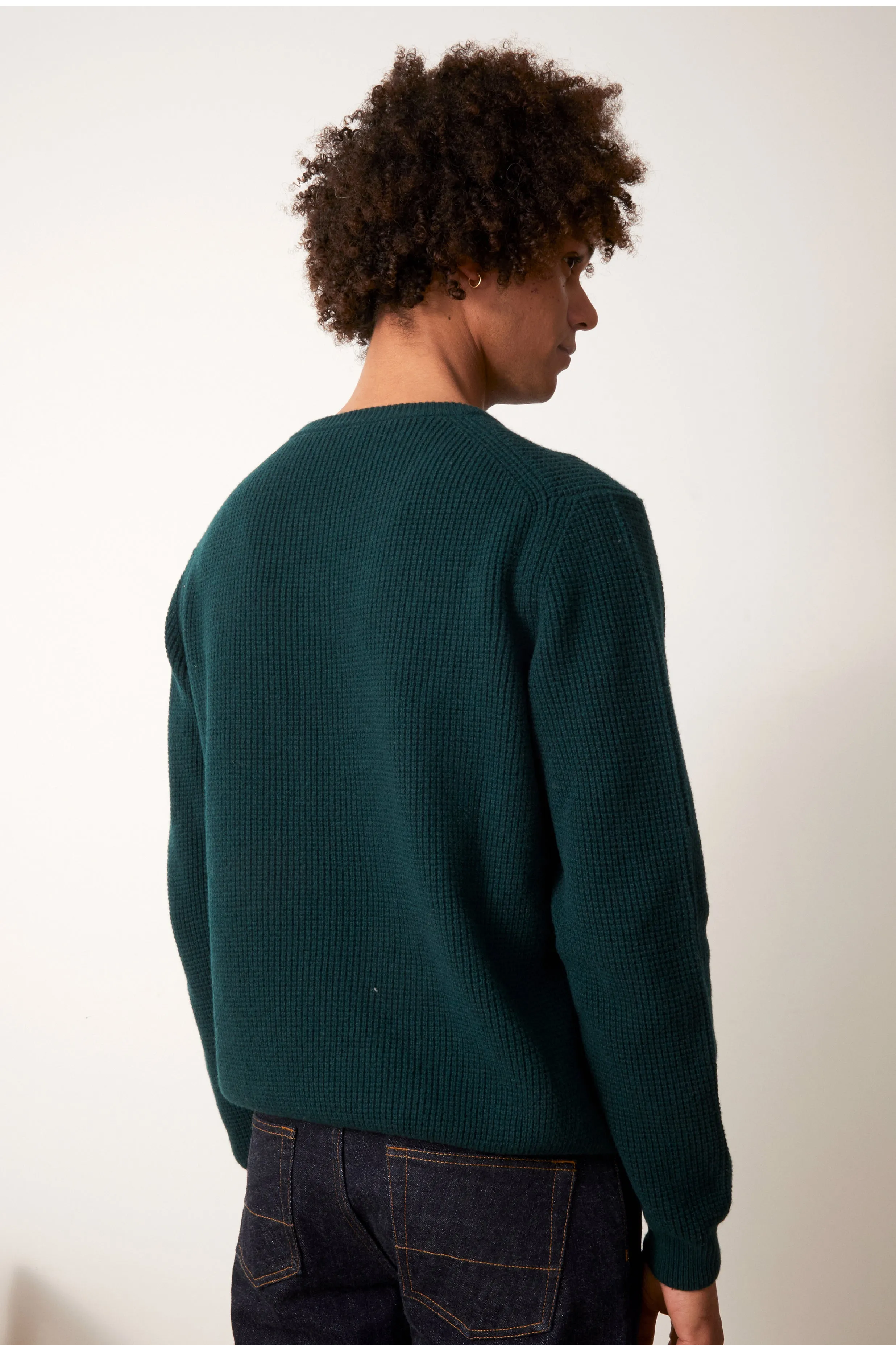 Pull Verone vert sapin