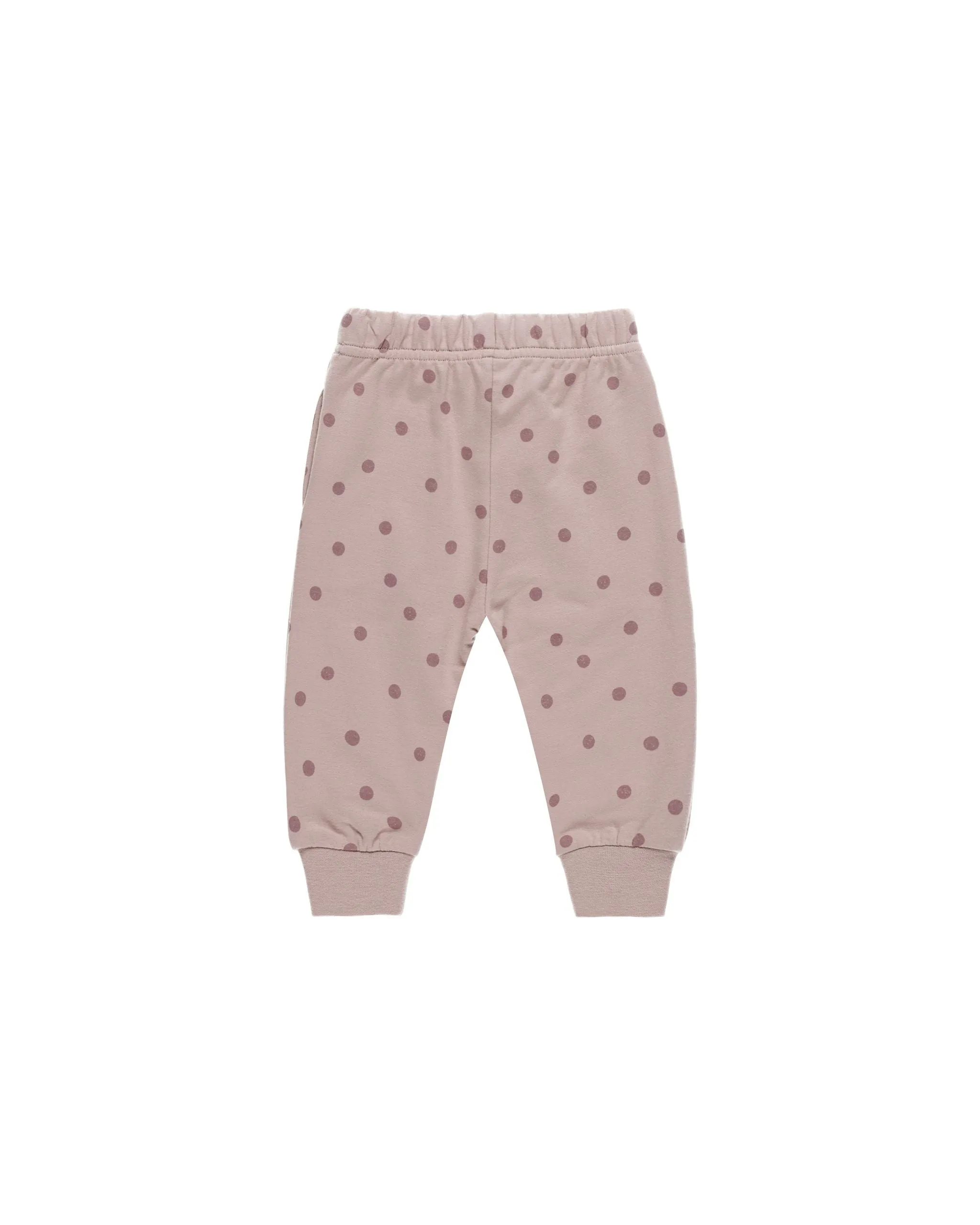 Relaxed Fleece Sweatpant | Polka Dot