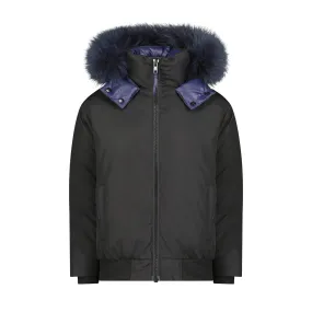 Scotch Bonnet Navy Lining/Navy Fur Coat