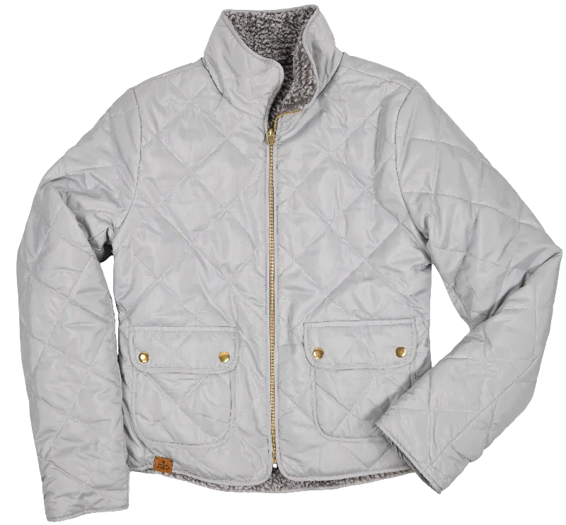 Simply Southern Reversible Jacket Grey