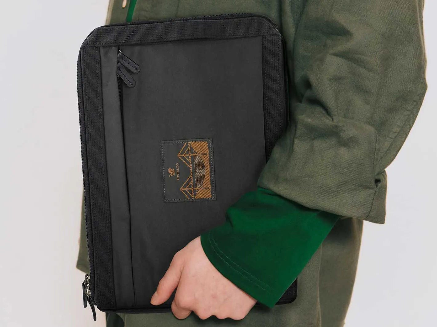 Slim Lap Top Case Military Green