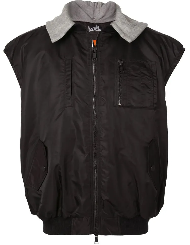 SON OF SUN OVERSIZED BOMBER VEST