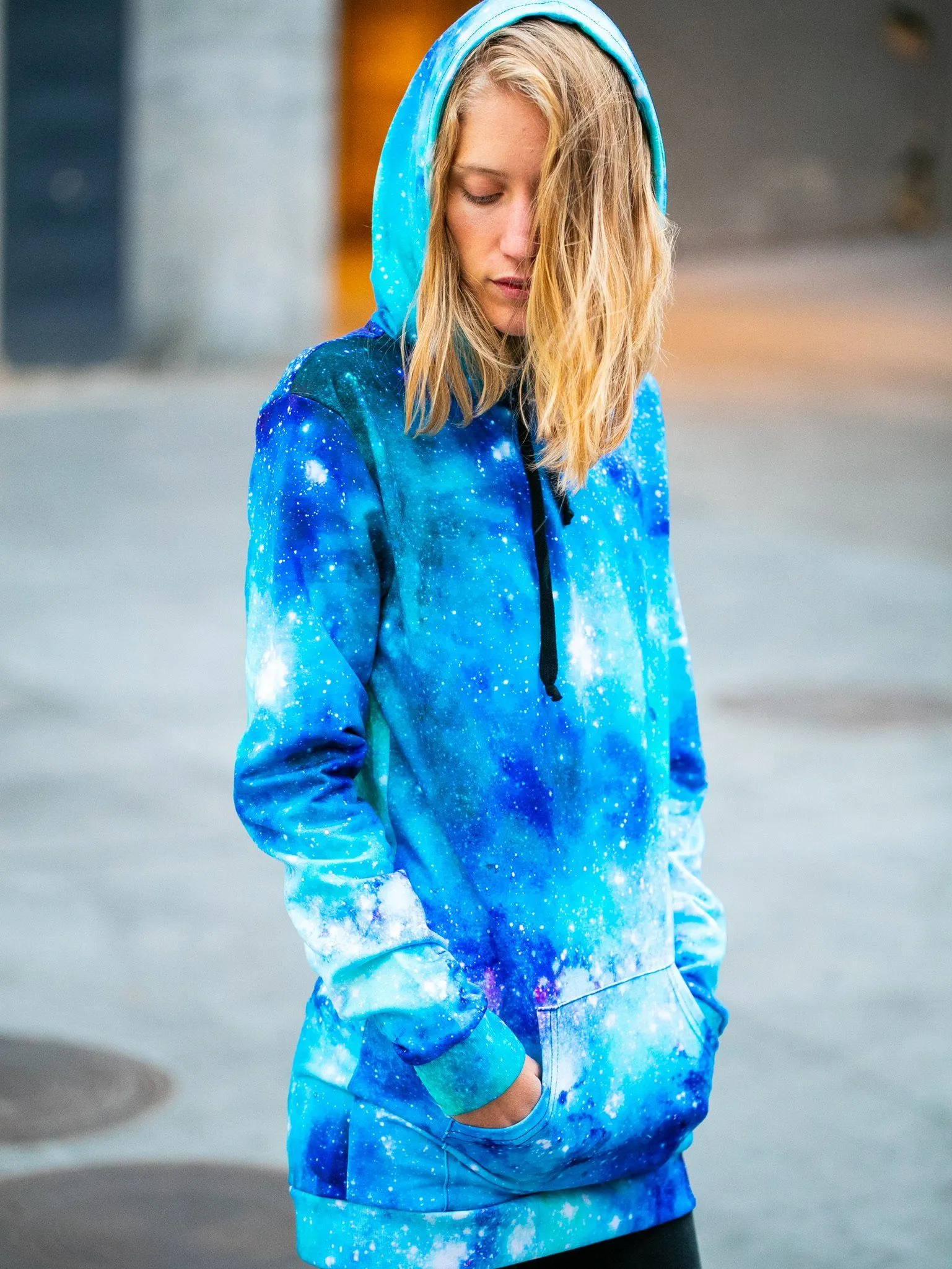 Space Jam Galaxy Hooded Dress