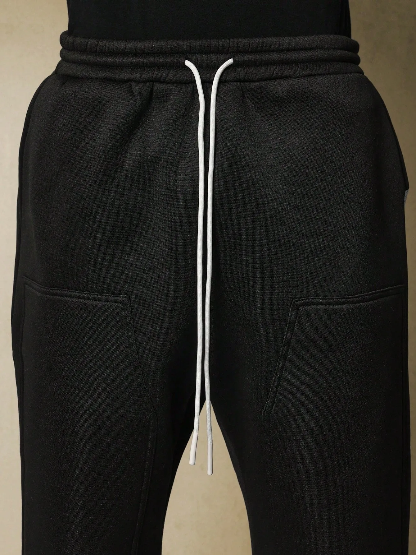 Straight Fit Carpenter Sweatpants With Drawstrings