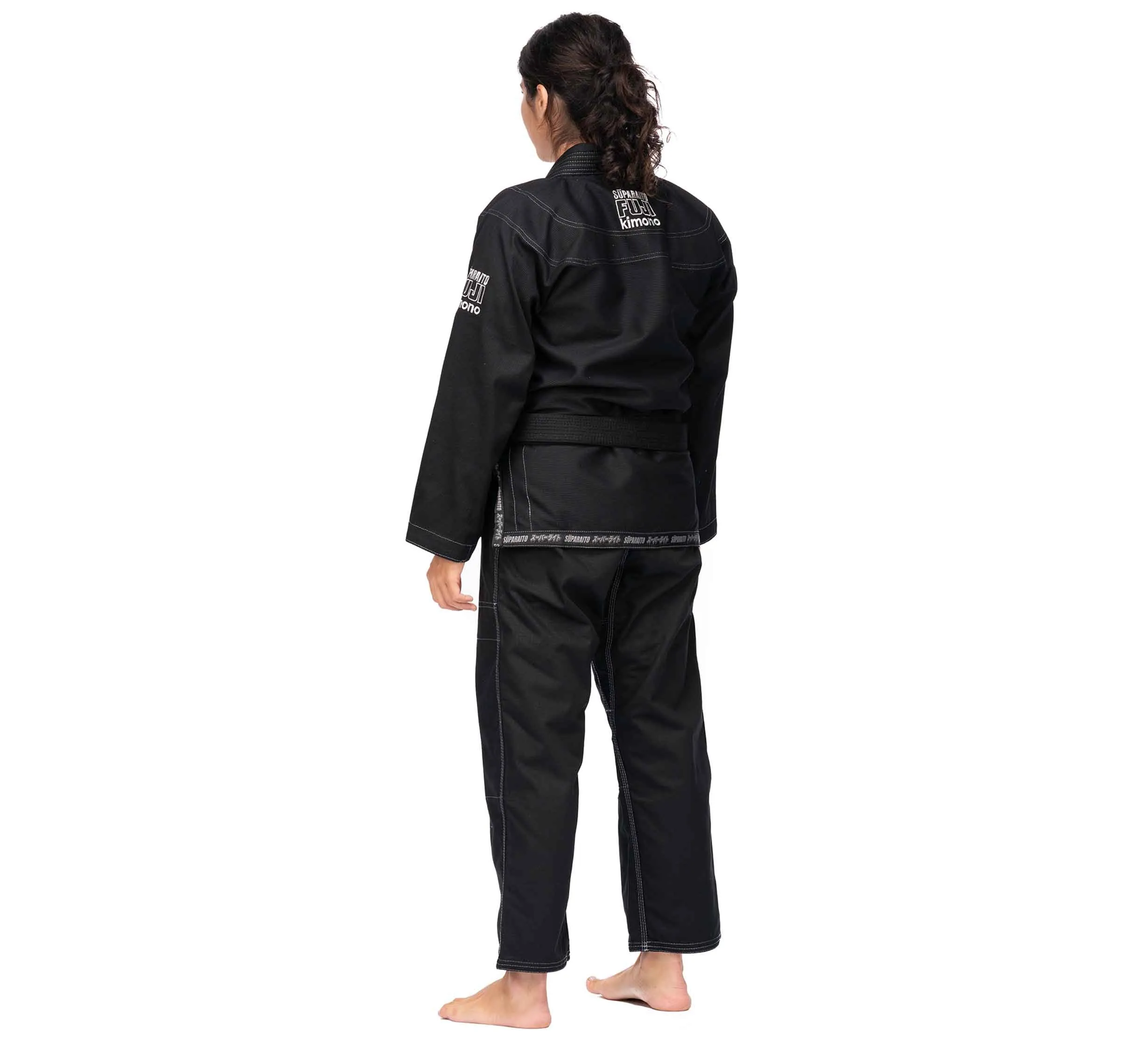 Suparaito BJJ Gi (Unisex Size) Black