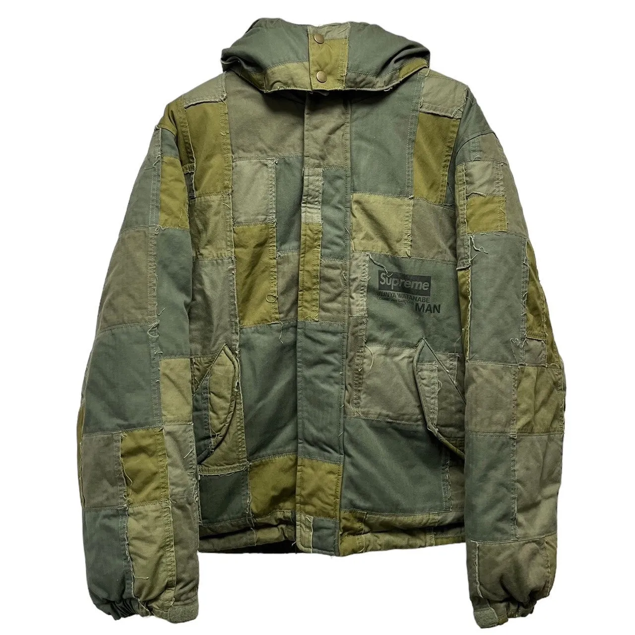 Supreme×JUNYA WATANABE シュプリーム ジュンヤワタナベ 21AW Patchwork Puffy Jacket パッチワークジャケット