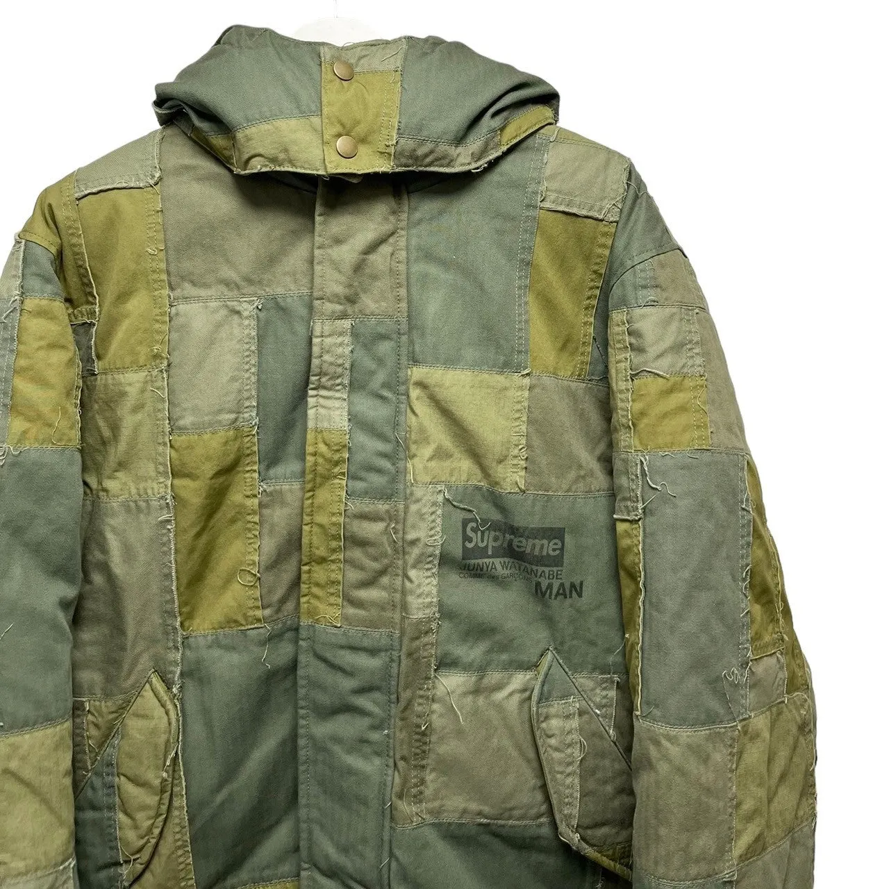 Supreme×JUNYA WATANABE シュプリーム ジュンヤワタナベ 21AW Patchwork Puffy Jacket パッチワークジャケット