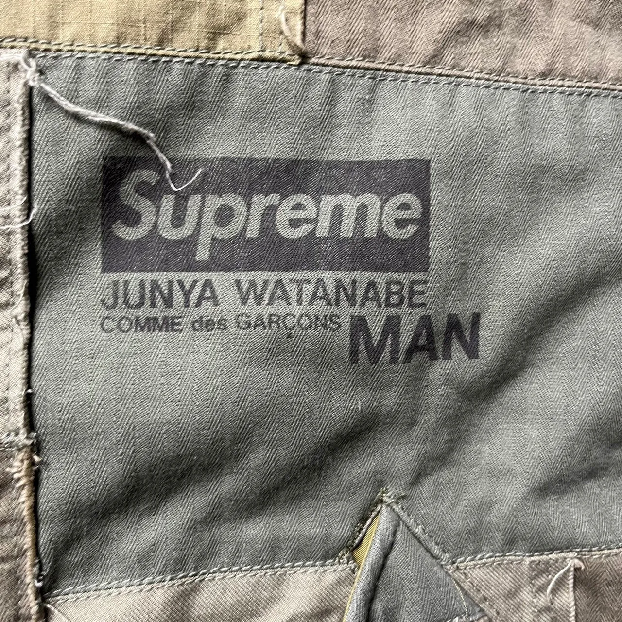 Supreme×JUNYA WATANABE シュプリーム ジュンヤワタナベ 21AW Patchwork Puffy Jacket パッチワークジャケット