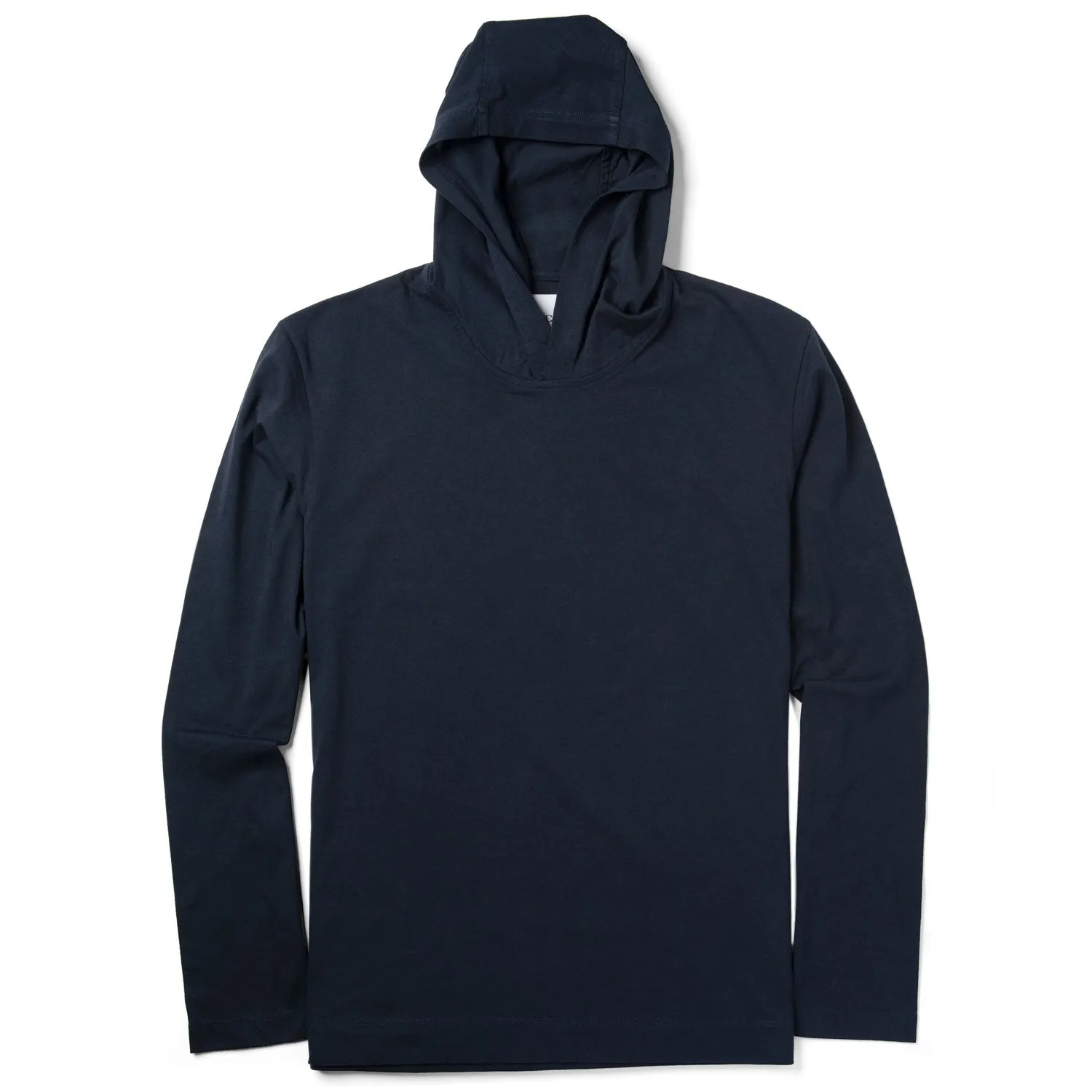 T-Hoodie –  Dark Navy Cotton Jersey