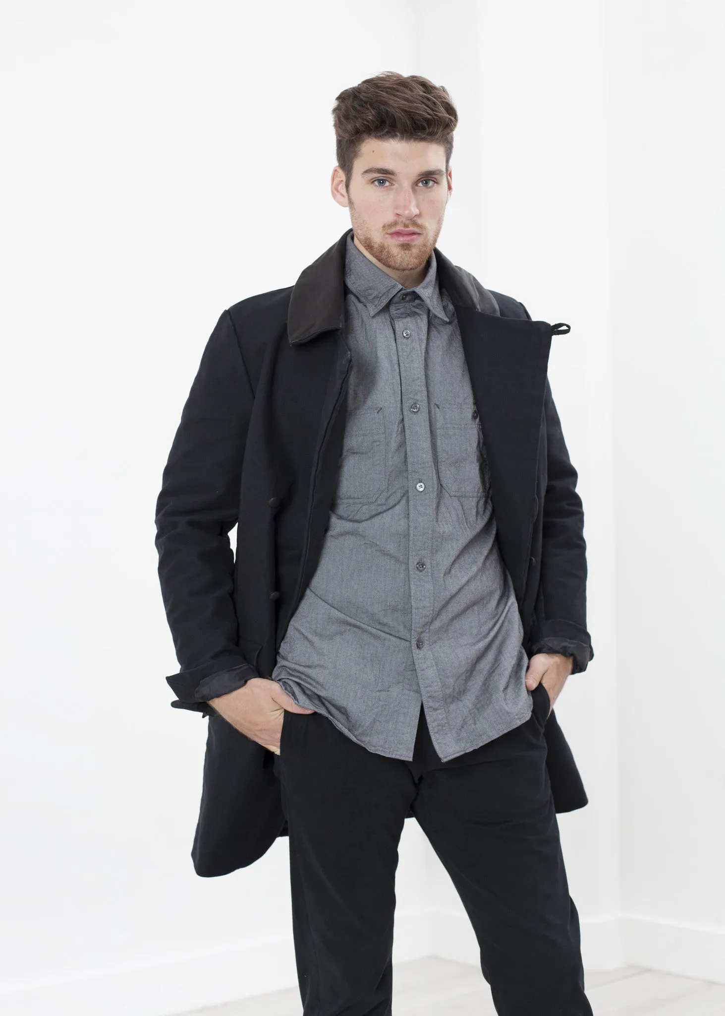 Taban Coat in Black