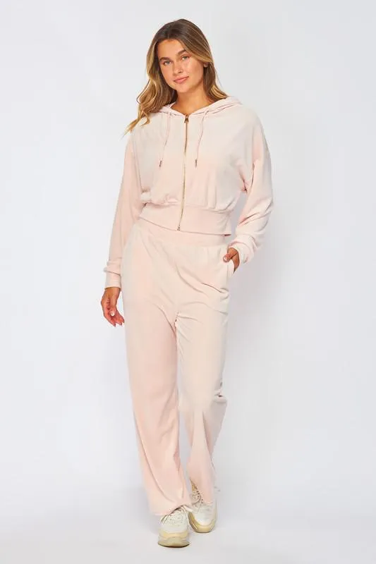 Taylor Pink Velour