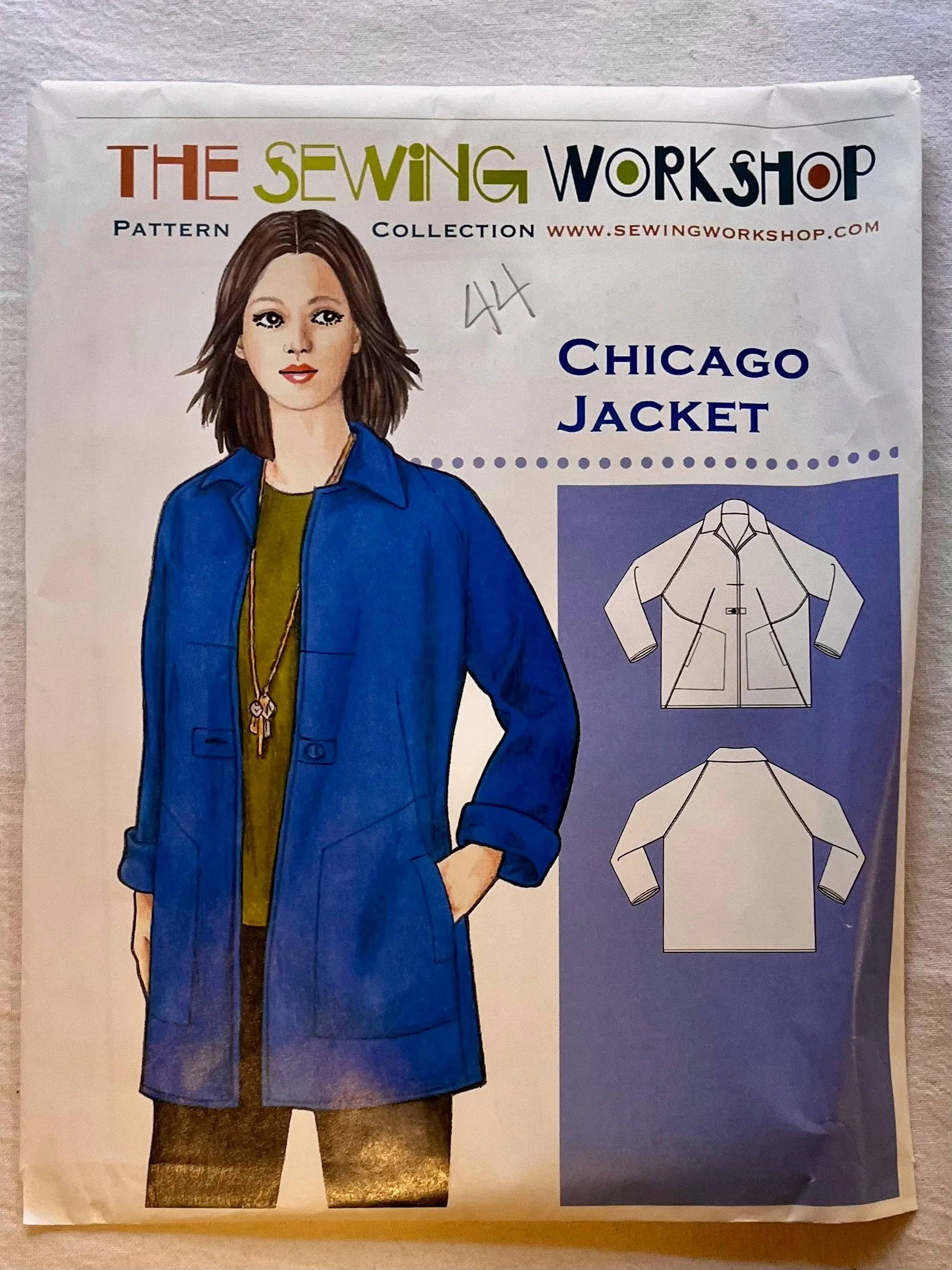 The Sewing Workshop Chicago Jacket UNCUT Coat Sizes XS-XXL