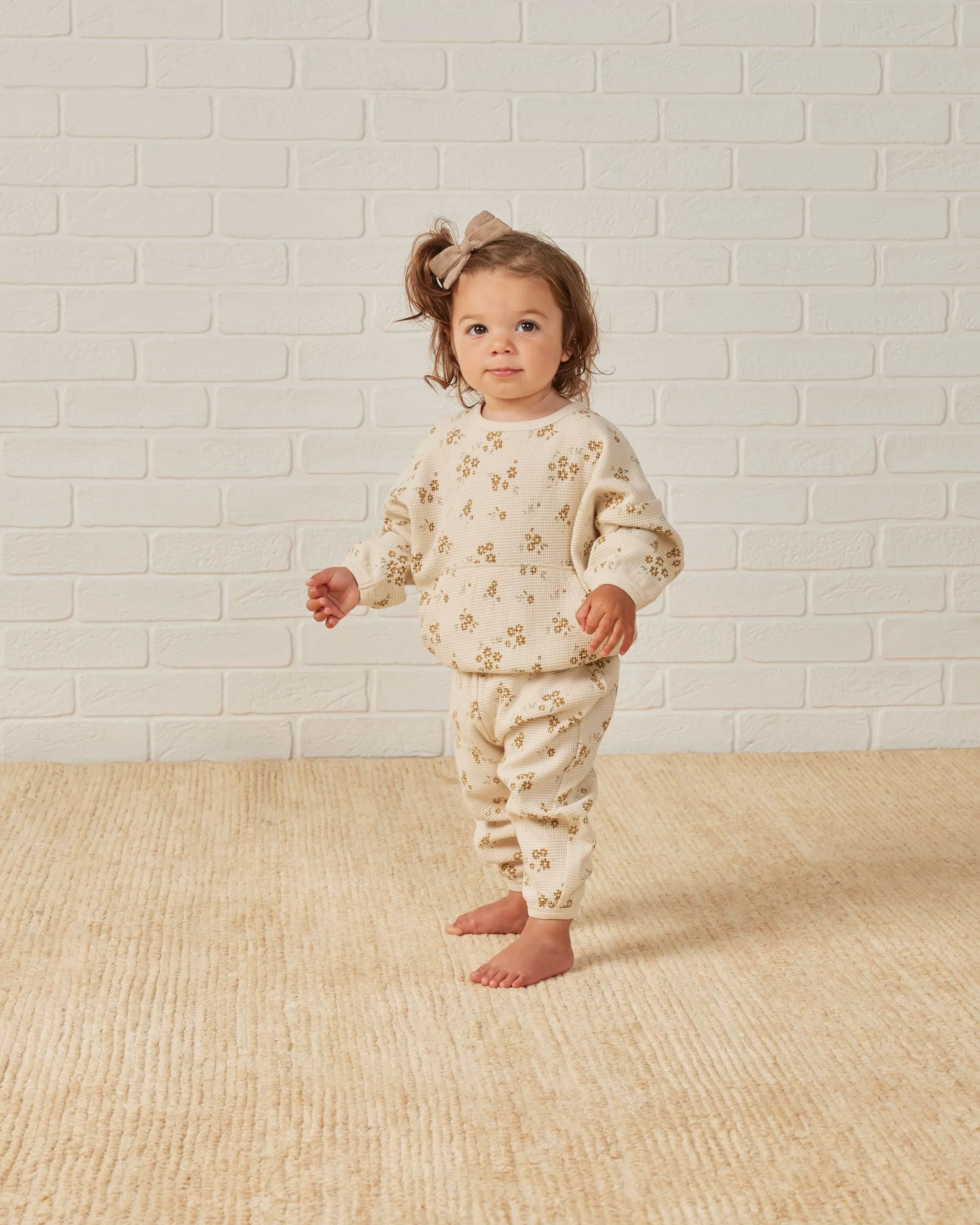 The Waffle Slouch SET by Quincy Mae - Honey Flower - BABY