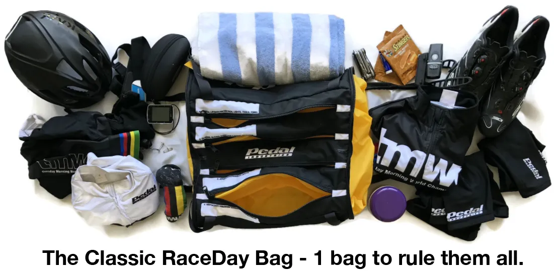 TOP FINISH CYCLING RACEDAY BAG™ ISD