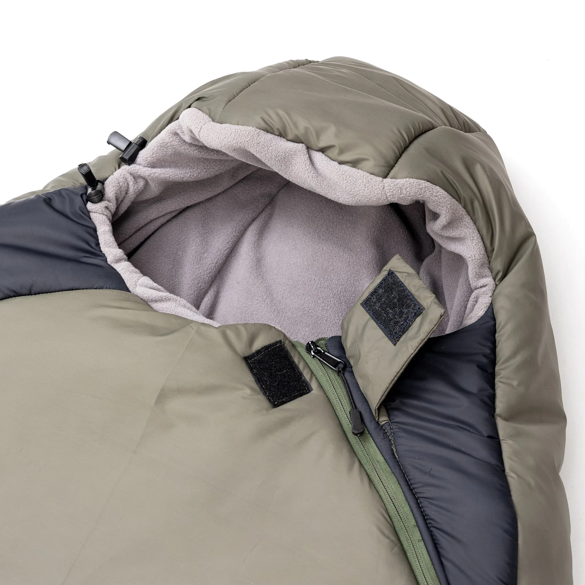 Tripole Zanskar Series -15°C Army Sleeping Bag with Fleece Inner (Green)