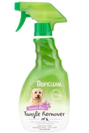 TropiClean Sweet Pea Tangle Remover Spray for Pets (16 oz)