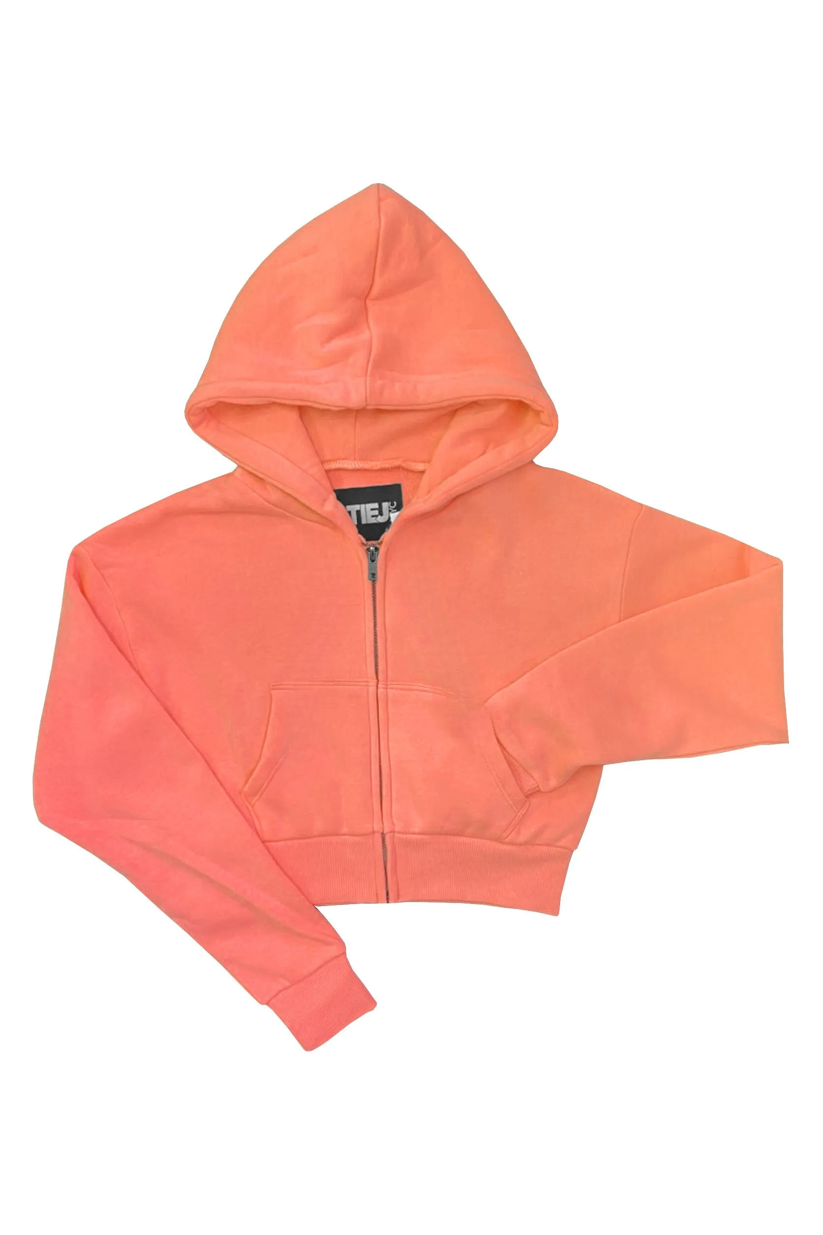 TWEEN DYLAN ZIP CROP HOODIE - FINAL SALE