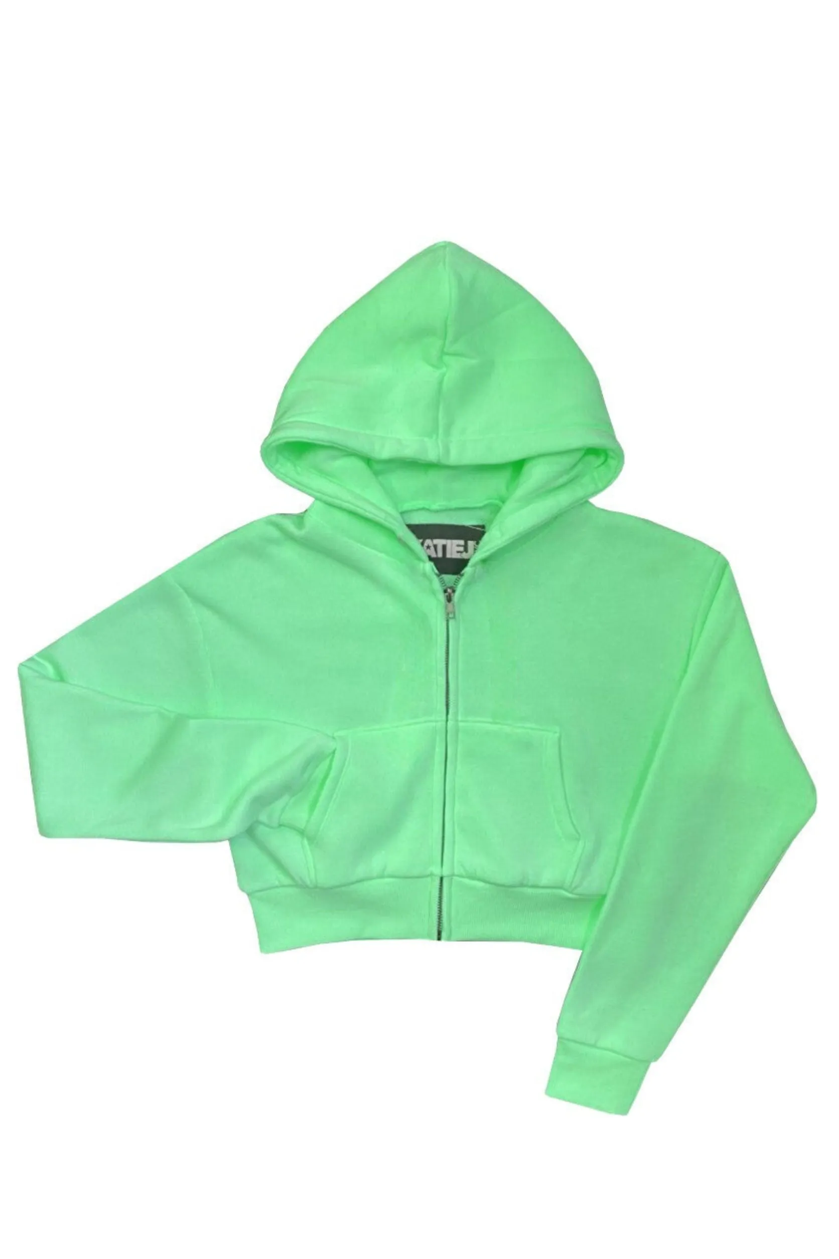 TWEEN DYLAN ZIP CROP HOODIE - FINAL SALE