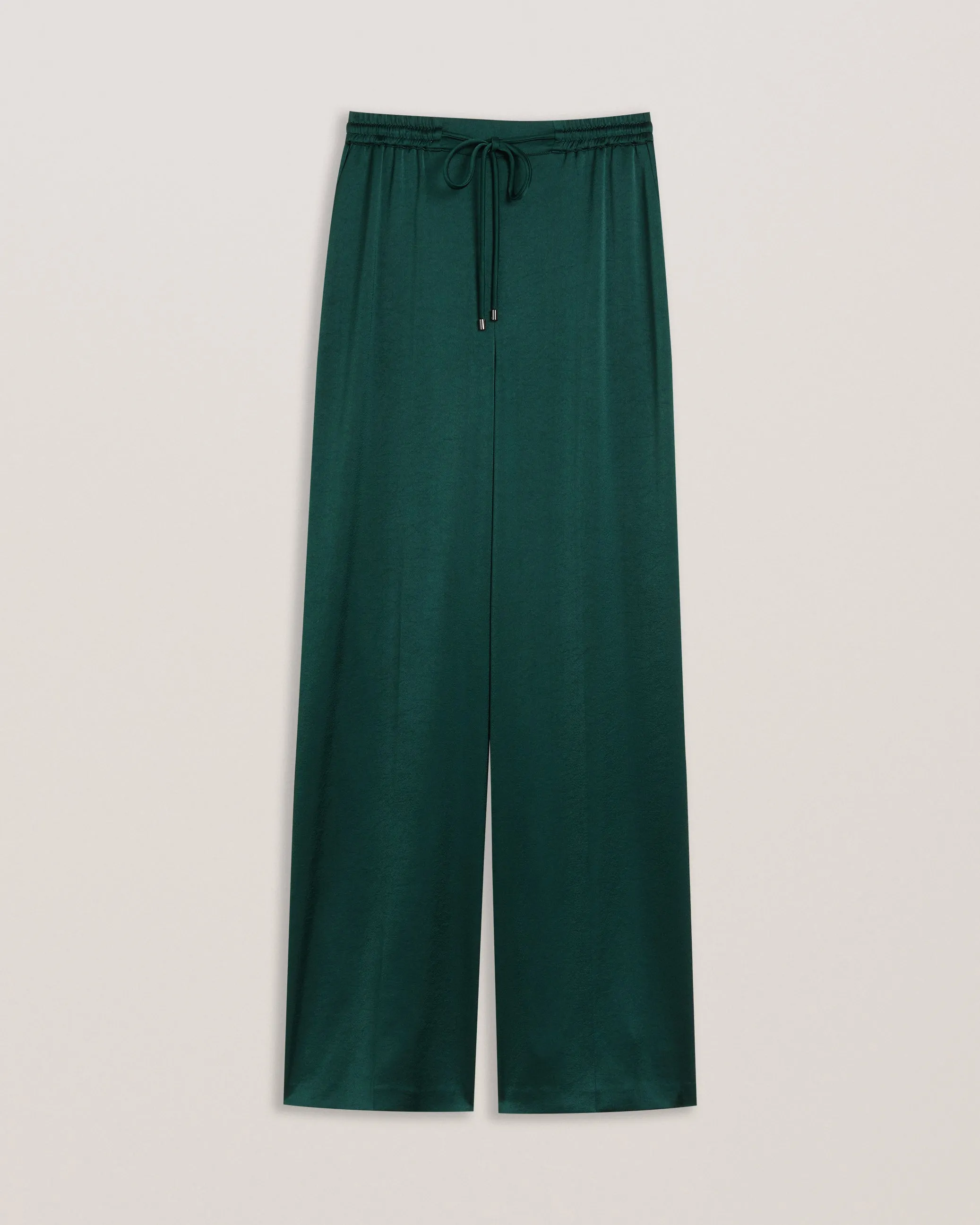 Umaibo Satin Wide Leg Jogger Dk-Green