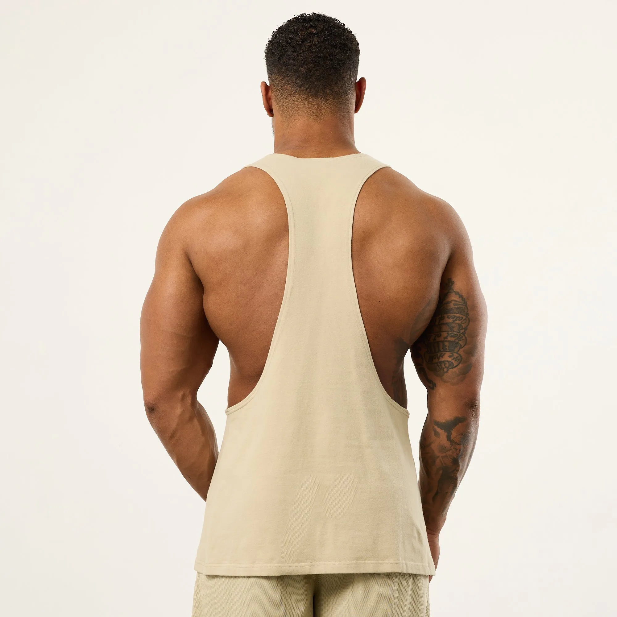 Vanquish Bodybuilding Vintage Khaki Tank Top