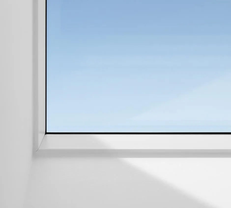 VELUX CFU 090090 1093 Fixed Curved Glass Package 90 x 90 cm (Including CFU Double Glazed Base & ISU Curved Glass Top Cover)