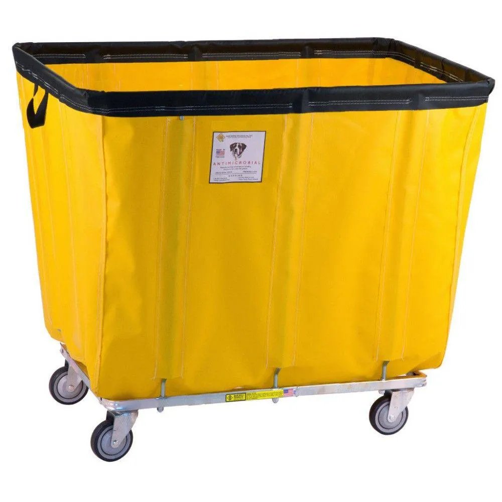 Vinyl Basket Truck with Antimicrobial Liner - 20 Bushel