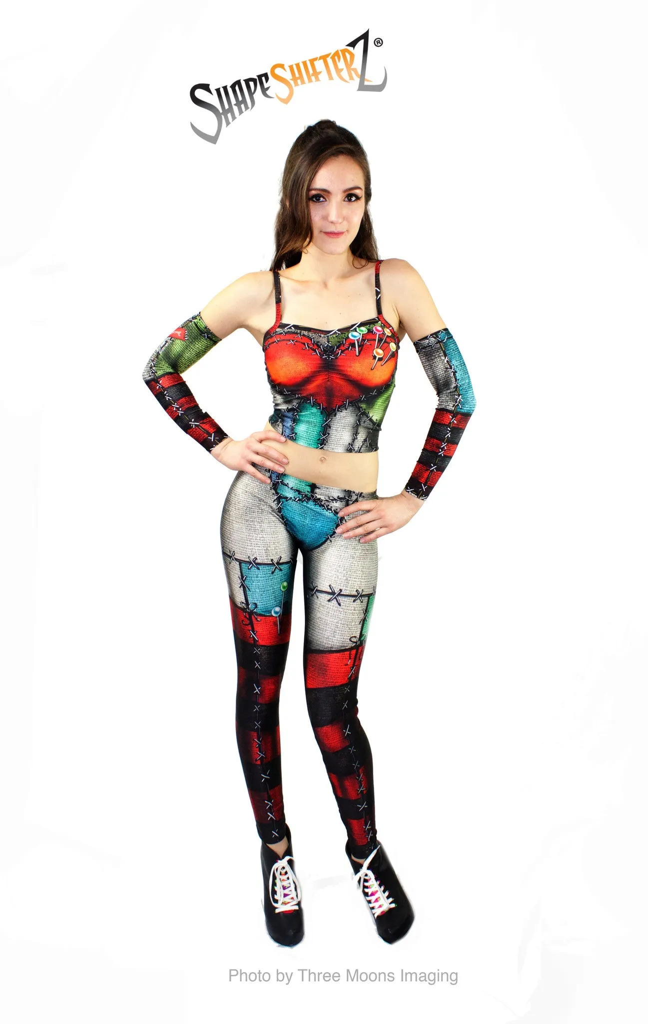 Voodoo Doll Compression Sleeves Arm Warmers