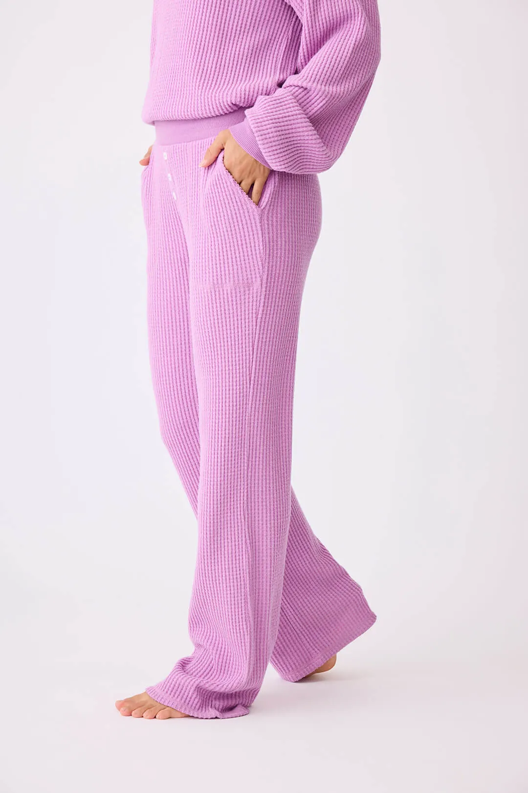 Waffle Knit Pant