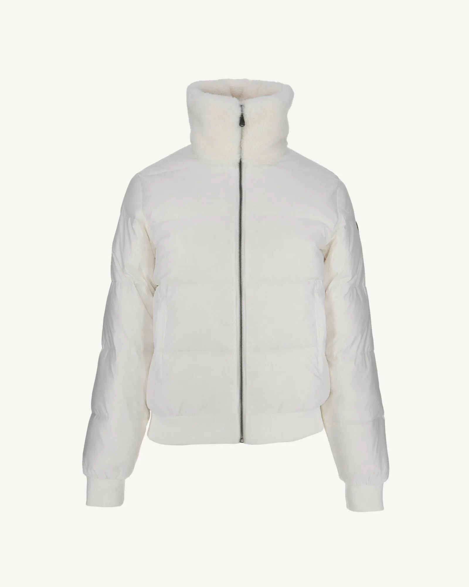 White Gala Grand Froid reversible puffer jacket