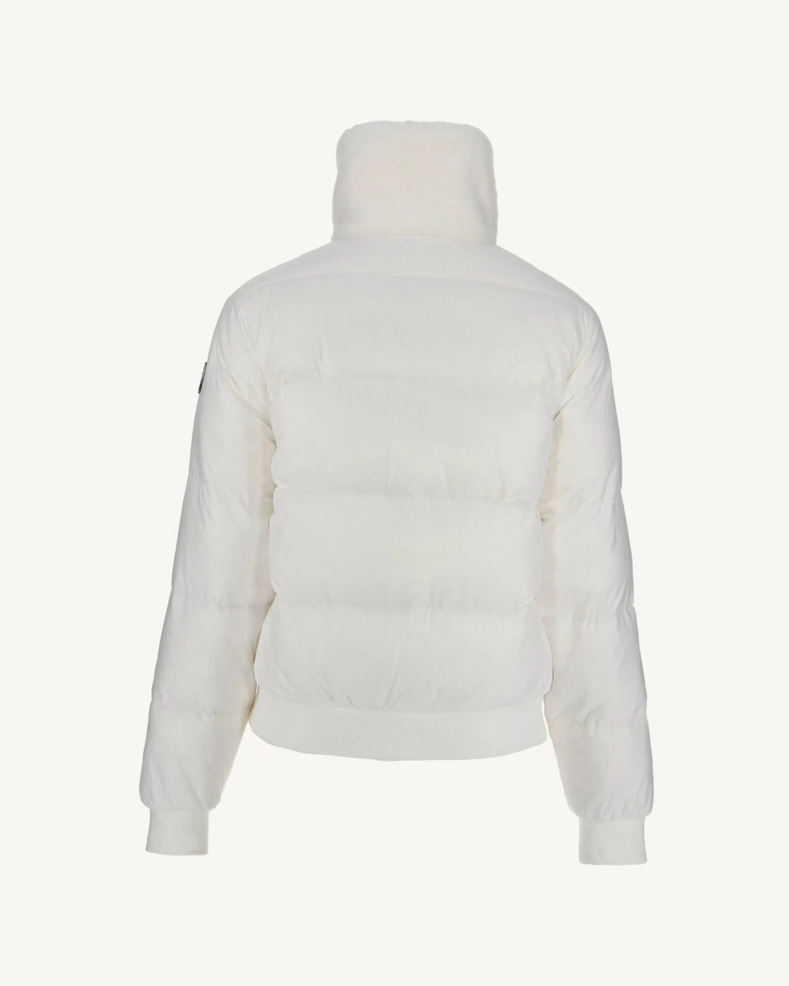 White Gala Grand Froid reversible puffer jacket