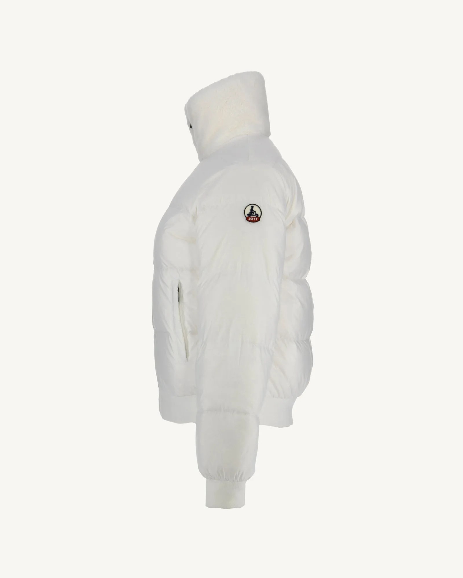 White Gala Grand Froid reversible puffer jacket