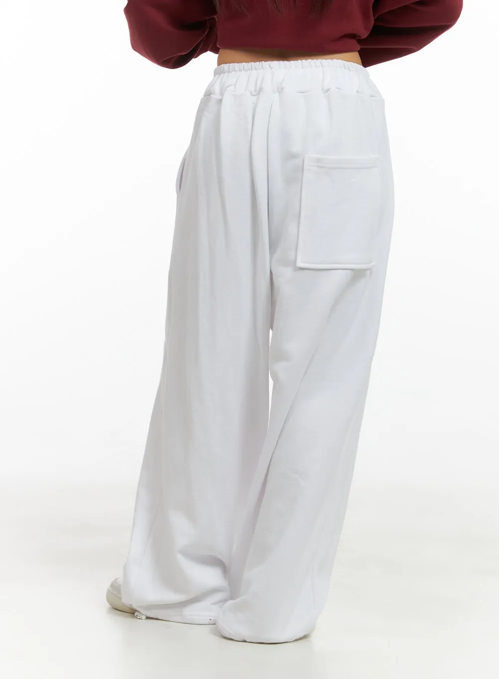 Wide Fit Cotton Sweatpants CS404