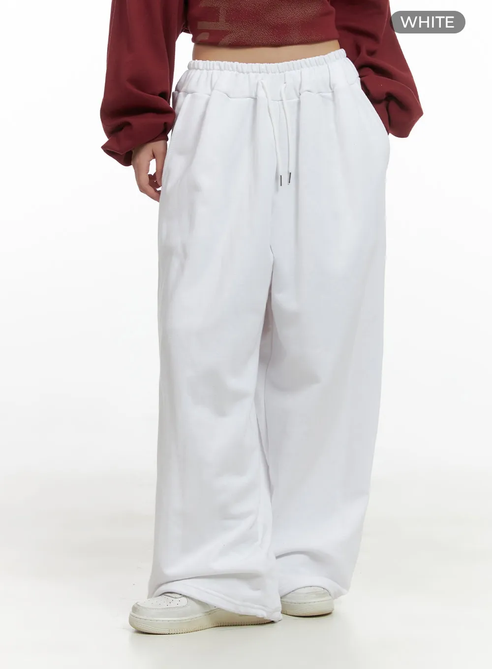 Wide Fit Cotton Sweatpants CS404