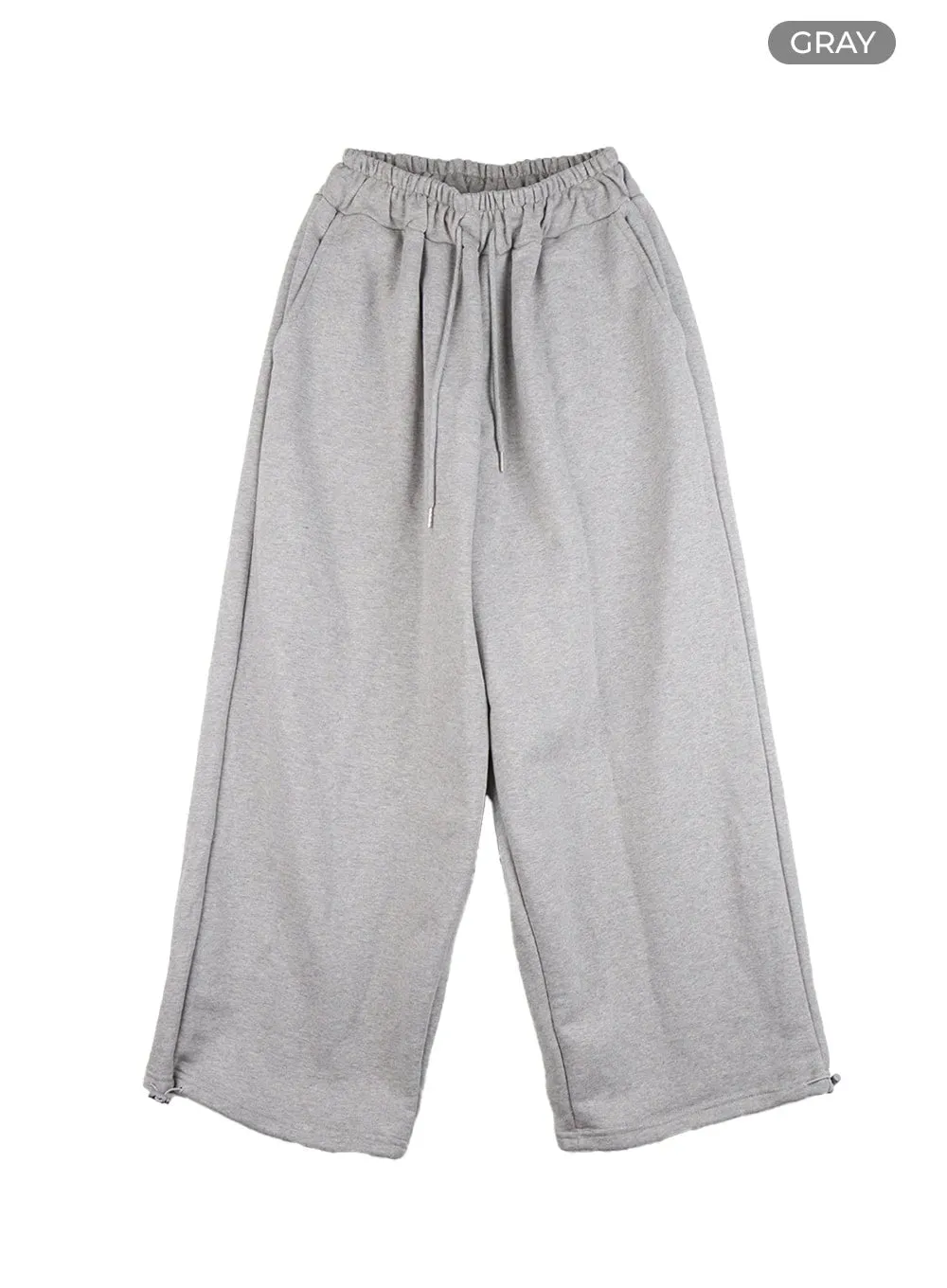 Wide Fit Cotton Sweatpants CS404