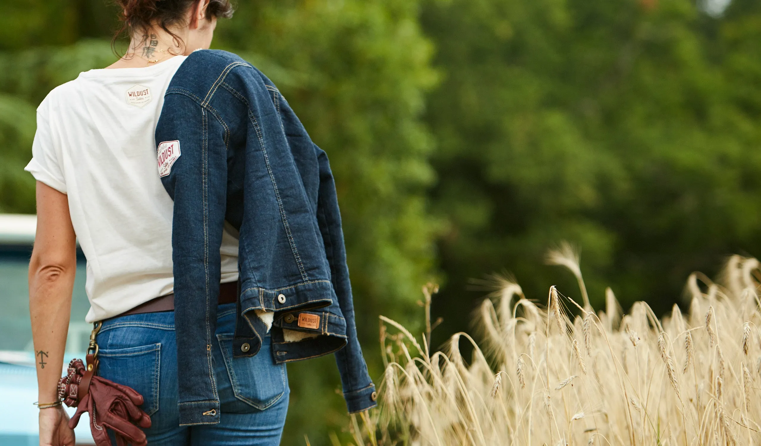 Wildust Sisters Denim Sherpa Jacket