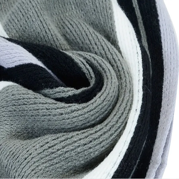 Winter and Fall Cashmere Feel Blue Mens Scarf