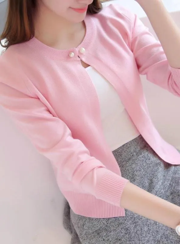 Women Shawl Thin Coat Long Sleeved Sweater