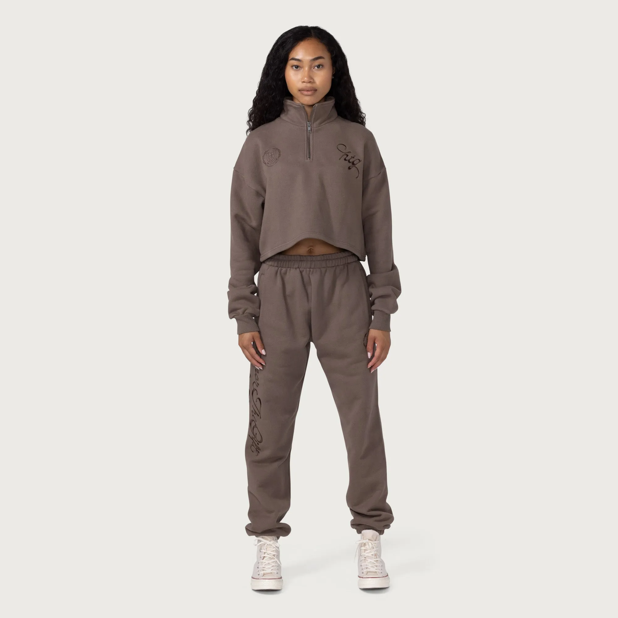 Womens Fleece Sweatpant - Grey