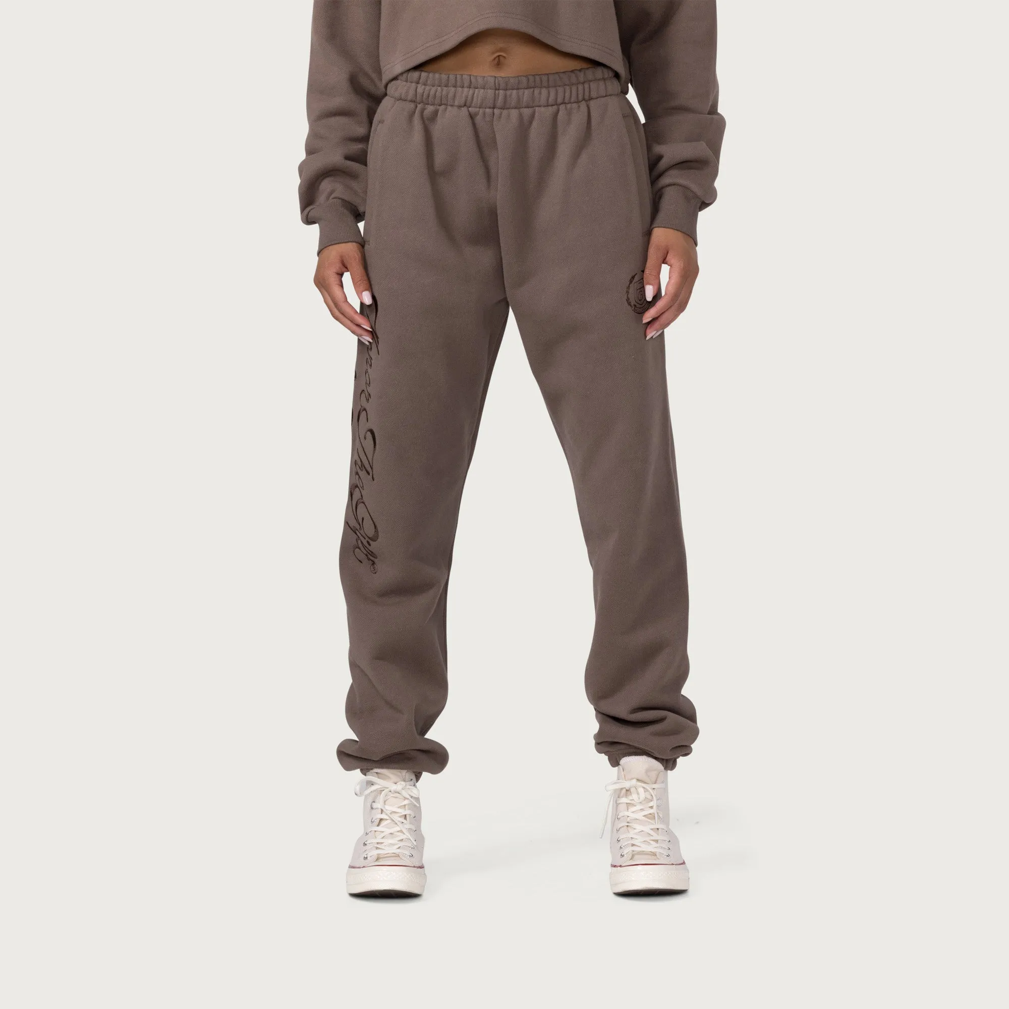 Womens Fleece Sweatpant - Grey