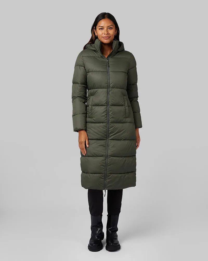 WOMEN'S SHIELD TECH MAXI POLY-FILL COAT